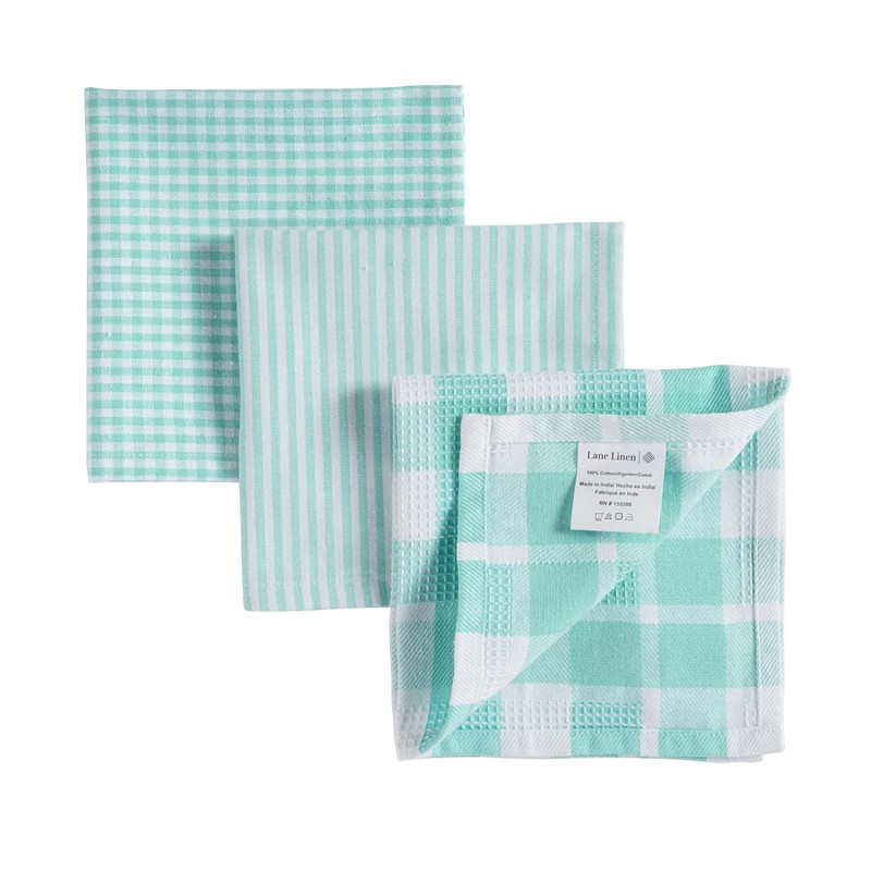 LANE LINEN Premium Cotton Kitchen Dish Towels - 6 Pack