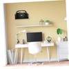 Alipis Speaker Storage Bracket Set Acrylic Wall Shelf for Home