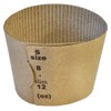 Commercial Cup Sleeves Brown 100 Count Fits Hot Beverage Cups