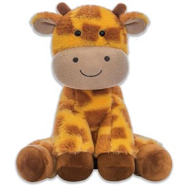 MPQDFG Fawn Plush Toy (28cm), Giraffe Teddy Soft Toy, Baby Giraffe Stuffed Animal, Soft Toy, Kawaii Deer Fawn Stuffed Animal Plush Toys Cuddly, Cuddly Warm Plushies Birthday Gifts for Boys Girls Kids