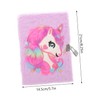 GRIRIW 1pc Plush Notepad Adorable Tail Pattern Diary for Students