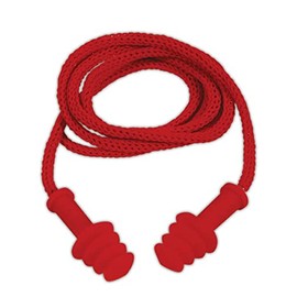 MAGID IHP400RC E2 Reusable Earplugs with Nylon Removable Cord, Standard (200 Earplugs)