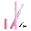 Recortadora De Cejas Eléctrica Rosa, Miniafeitadora, Depilad