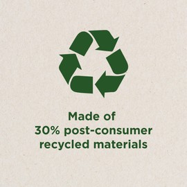 Zenna Home 5.5-Gauge Lightweight Recycled PEVA Shower Curtain Liner with Anti-Draft Clips, 70 x 84 inch, Grey