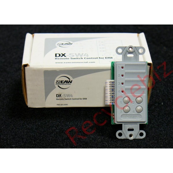 EAW DX-SW4 Remote Switch Control for EAW/Mackie DX8 DX810 In-Wall