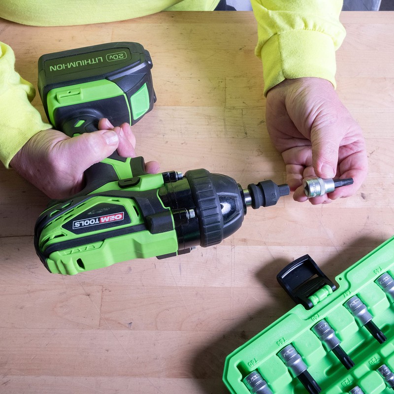 OEMTOOLS 23904 13 Piece Magnetic Star Bit Socket Set, Star