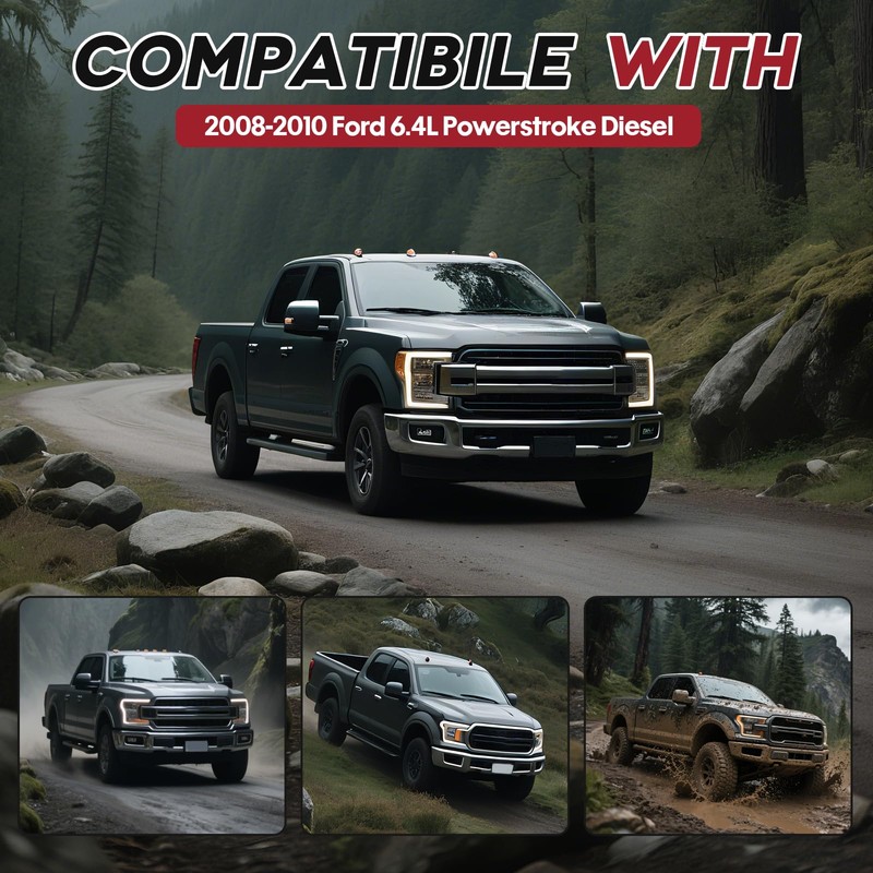 Max Flow Hot Side Intercooler Pipe Boot Kit for 2008-2010