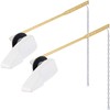 Hygie Rinse 2PACK Universal Toilet Handle Replacement Kit Compatible with