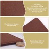 PH PandaHall 2pcs Brown Insert Bag Bottoms, 11x6'' Felt Bag
