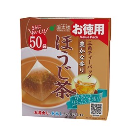 Kokutaro Value Value Rich Scented Hojicha Triangle Tea Bag 50P