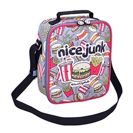 David & Goliath Lunch Picnic Box Bag Nice Junk Food Back to School