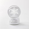 Things Remembered Engraved Spinning Musical Snowflake Snow Globe (Free Customization),