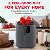DASH Tasti-Crisp™ Electric Air Fryer Oven, 2.6 Qt., Grey –