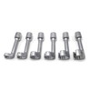 JEUCLEL 6PCS 1/2" Dr. Injection Socket Set, L-Type Diesel Fuel