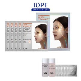 IOPE 멀티비타민 10  얼티밋 토닝 겔 마스크 30g x 5ea_P409375727 Multivitamin 10 Ultimate Toning Gel Mask 30g x 5ea_P409375727
