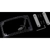 CUSTOM DYNAMICS LED License Plate Frame - CVO - Black