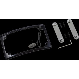 CUSTOM DYNAMICS LED License Plate Frame - CVO - Black LPF-RAD-CVO-B