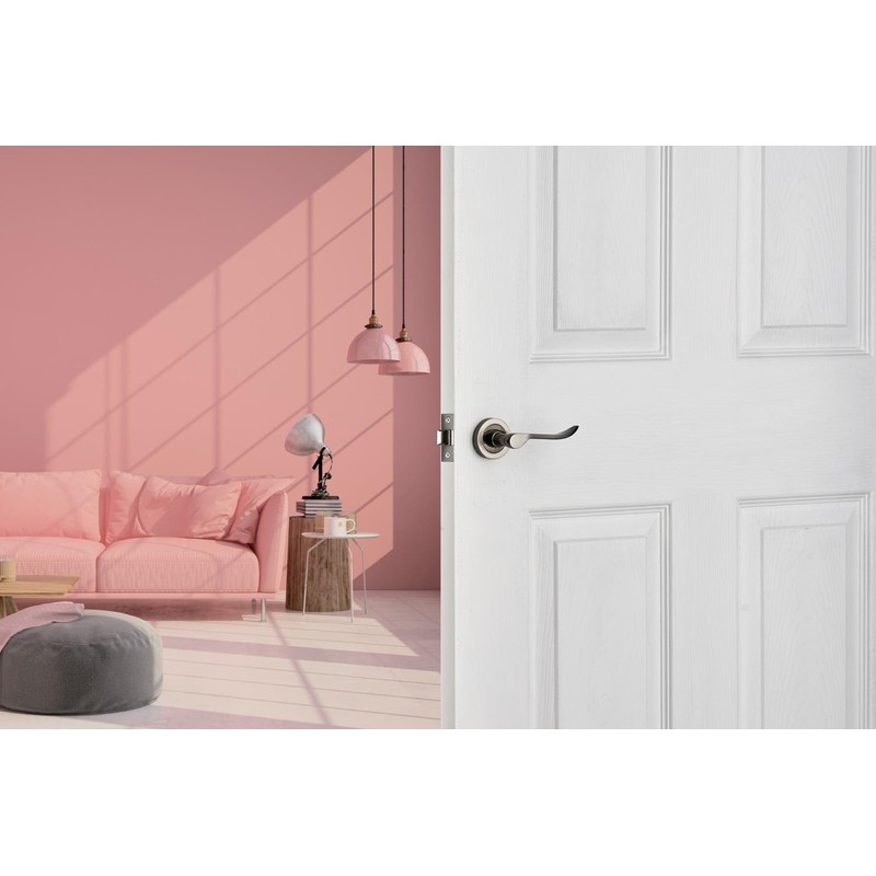 Designer Levers - Berkeley Lever on Rose Door Handle -