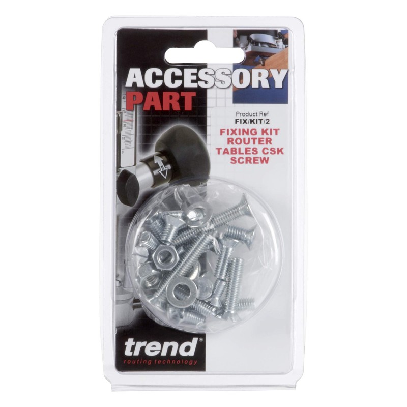 Trend Mixed Set of Countersunk Head Screws, Screw Kit for