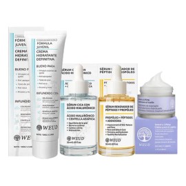 Weud Reafirmante Hidrata Mejorar Arrugas Facial Y Cuello Kit