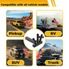 GOORIDA Hitch Flag Pole Holder for Truck, Fits Standard 2"