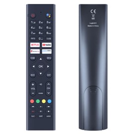 New 280401011330-G2 Remote Control Replacement for LOGIK for RCA for Cello C2420G C3220G C4020G C4320G C5020G C5020G4K C5020G4K/ZK4G0205 C6520RTS4K ZG0234 ZK4-G0205 Smart 4K Ultra HD LED TV