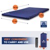 Hikenture Double Sleeping Pad,Extra Thick 3.75in Camping Mattress 2 Person,Queen