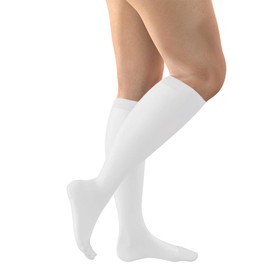 FITLEGS™ 2 (23-32mmHg), Below Knee, Closed Toe (White, Extra Large)