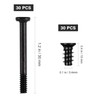 NOLITOY 60PCS Computer Case Fan Screws Kit PC Fan Screws