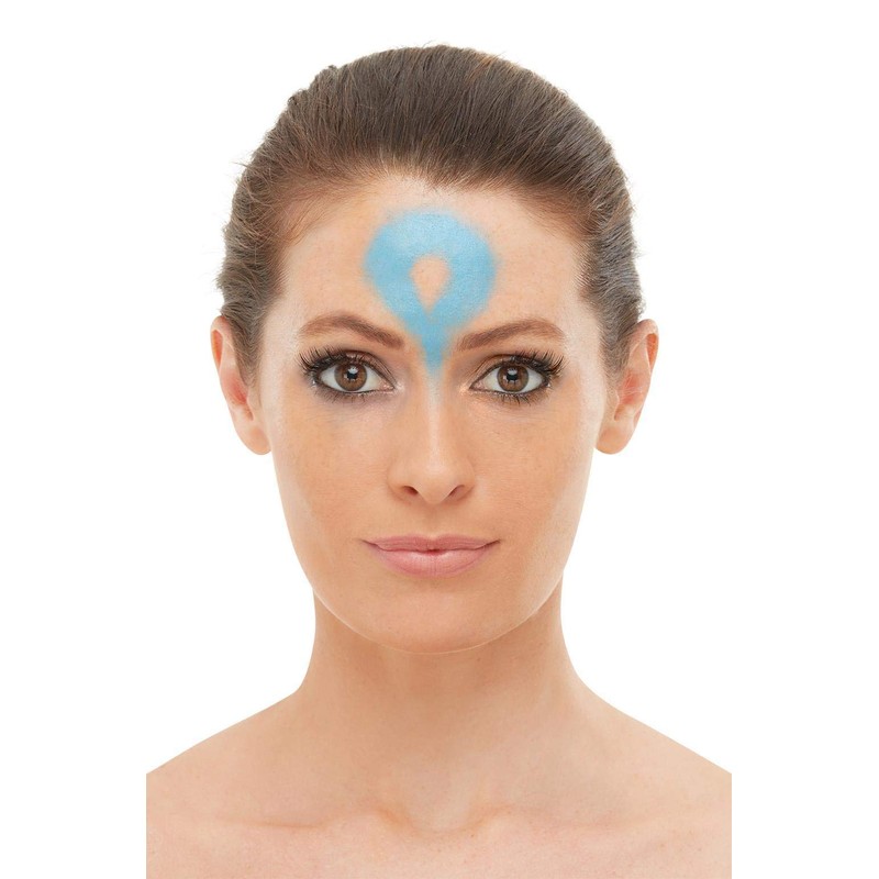 Smiffys Smiffys Make Up FX, Peacock Aqua Set, Face Paints,