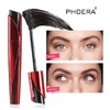 Phoera Lash Volume Mascara Waterproof, Smudge Proof Long Lasting Fiber