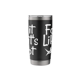 Fold It Like It's Hot - Origami Folding Stainless Steel Insulated Tumbler