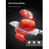 Knife Set with Block, 16 Pcs Stainless Steel Kitchen Knife