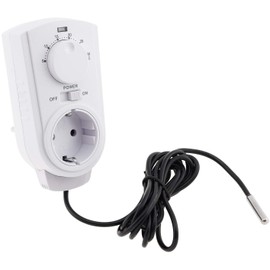 Socket Thermostat, Max. 3500 W, On/Off/Auto, 230 V for Heating and Cooling Devices