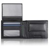KORUMA Mens Premium Genuine Leather Bifold Wallet Smart Credit Card