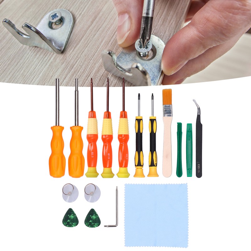 17 in 1 Joystick Replacement Repair Kit with Screwdriver for