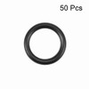 sourcing map 50pcs Nitrile Rubber O-Rings 17.61mm OD 12.37mm ID