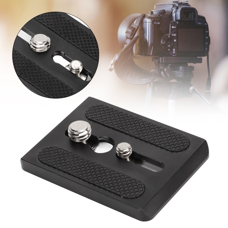 Tripod Quick Release Plate SLR Camera Tripod Head Plate Adapter