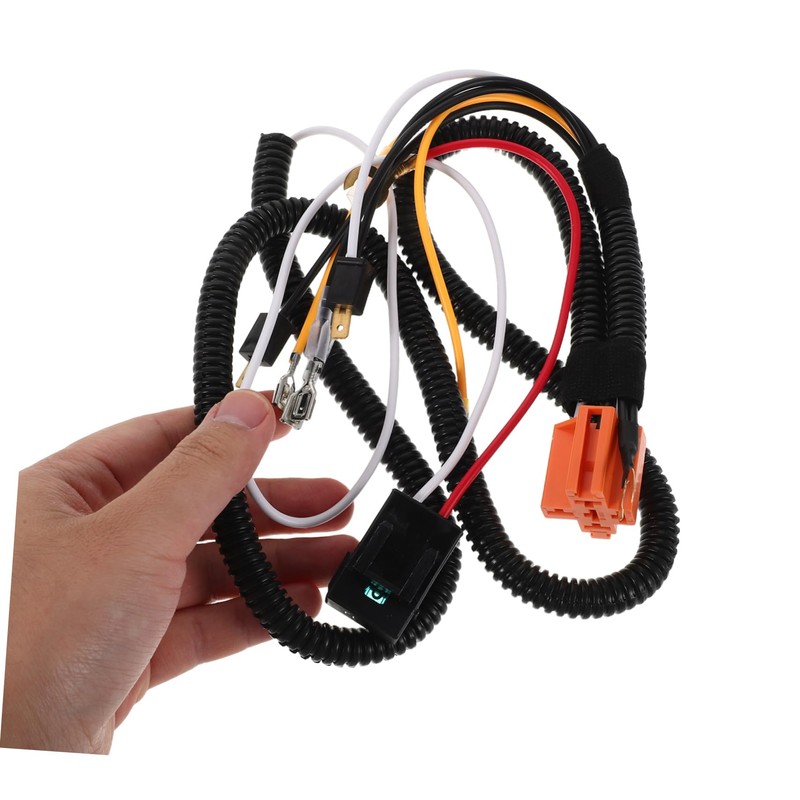 FUNOMOCYA Car Horn Wiring Kit Effortless Installation for Vehicles Durable
