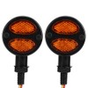 Motorcycle LED Turn Signal Light Brake Lamp Metal Shell Blinker