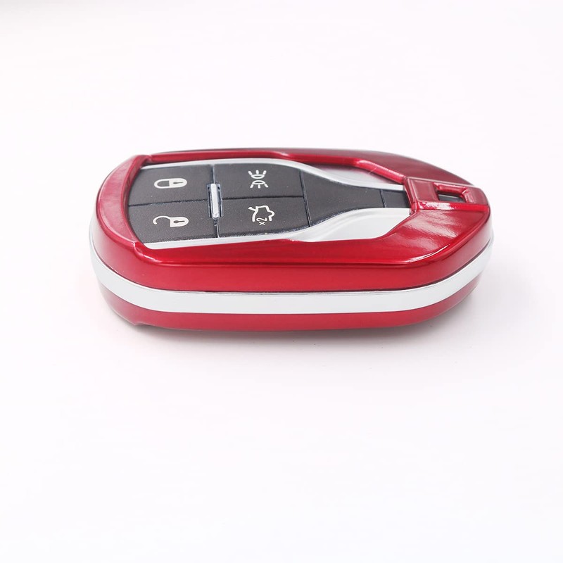 MYMOCCY Key Fob Chain Case Holder Protector Compatible For Maserati