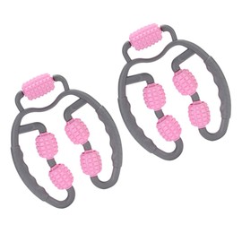 COLLBATH 2pcs Leg Muscle Relaxer Massage Roller for Post-workout Ergonomic Design for Deep Tissue Relief Compact and Portable for Home Gym Office Use