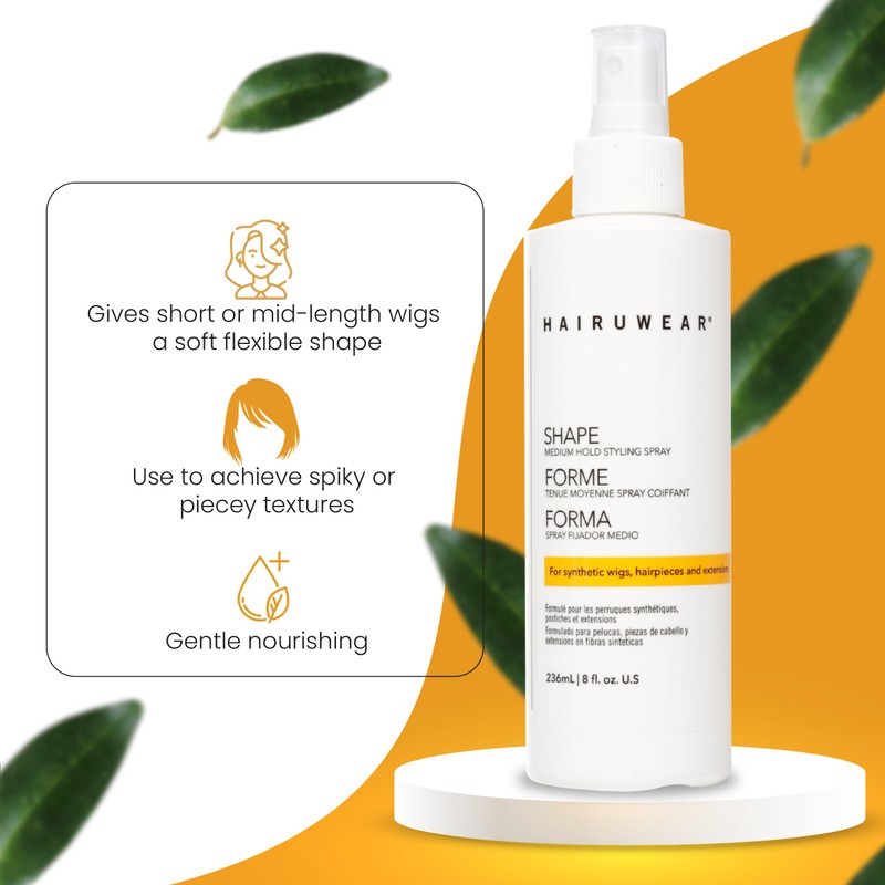Shampoo & Conditioner Set with Hair Spray - Wig Care
