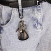 Titanium Carabiner Keychain Bottle Opener Tibitdeer Multipurpose Carabiner Clip for