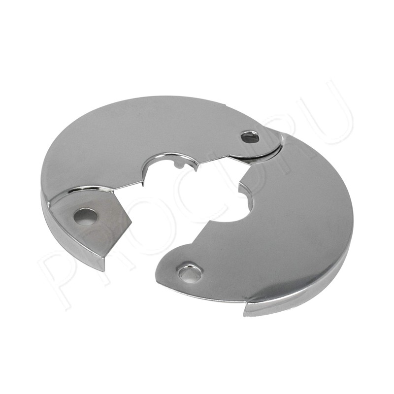 PROCURU 12-Pack 1/2-Inch CTS (5/8" OD) E3755 Hinged Split Escutcheons,