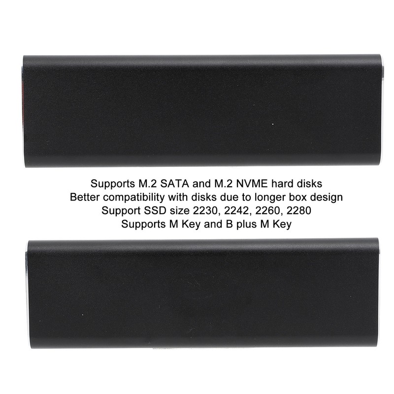 SSD Enclosure M.2 Nvme PCIE NGFF SATA Type C USB