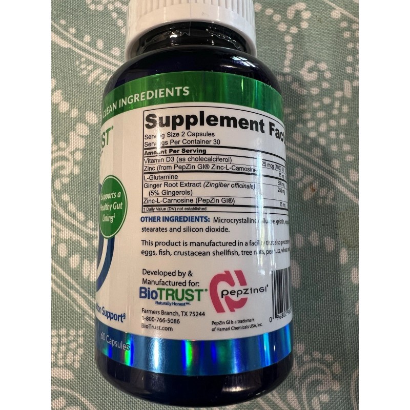 BioTrust 60ct BioTRUST GUT REG Advanced Probiotic & Gut Health