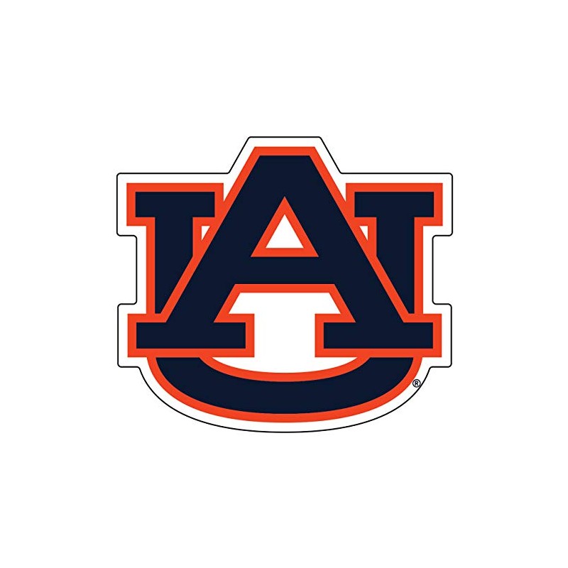 Auburn Tigers Magnet (ORG/BLU AU MAGNET (3",4",6",12",18"), 12 in)