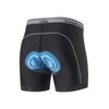 BERGRISAR 3D Padded Bike Shorts for Men Cycling Underwear with