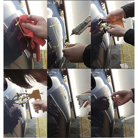 NYSDH 32 PCS Car Paintless Dent Repair Damage Remover Tool Lifter Dint Hail Puller Kit